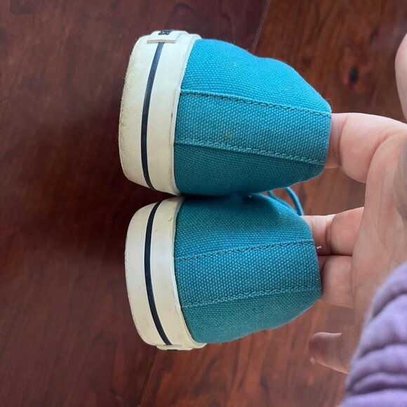 SeaVees Men's Hermosa Plimsoll Classic‎ Sneaker in Teal- Size 8.5 - Picture 3 of 6